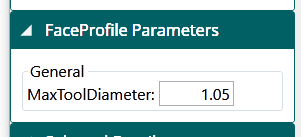 FaceProfile parameters